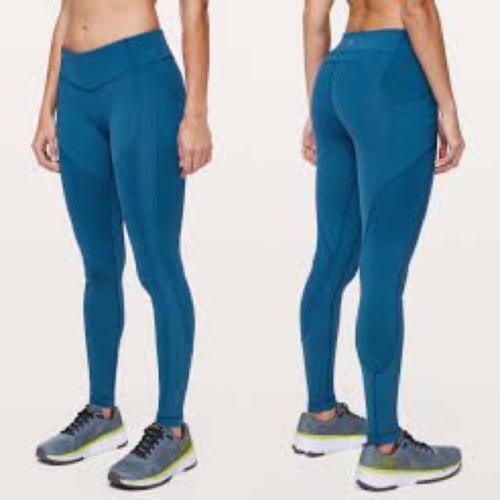 Lululemon All The Right Places Low-Rise Pant II in Deep Marine